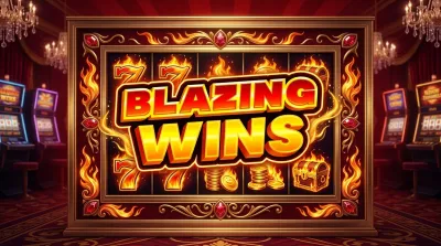 blazing wins 5 lines